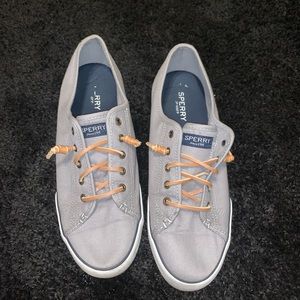 Gray Sperry Sneakers
